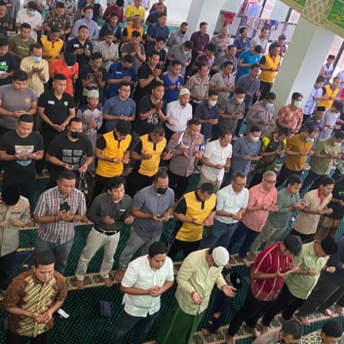 Polres Tangsel Gelar Salat Gaib dan Doa Bersama Bagi Korban Gempa Cianjur