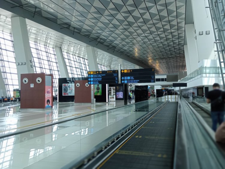 Caption: Situasi Terminal 3 Internasional Soekarno -Hatta - Garuda Indonesia Mulai Layani Rute Jakarta-Melbourne
