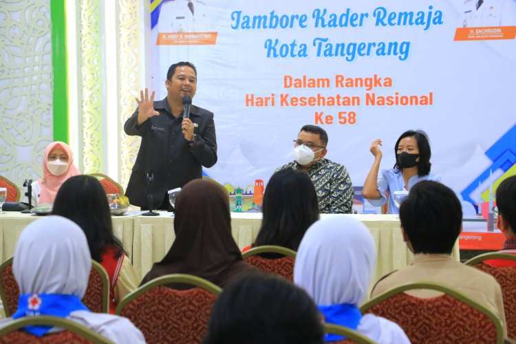 Caption: Wali Kota Tangerang Arief R Wismansyah - Tingkatkan Kesehatan Fisik dan Mental Remaja, Pemkot Tangerang Bentuk Posyandu Remaja