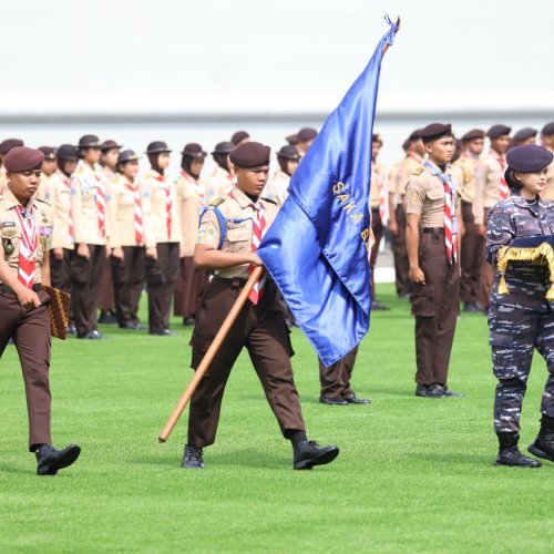 488 Saka Bahari Jakarta Utara Meriahkan Sailing Camp 2022