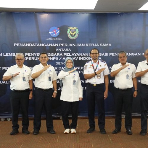 Serius Tingkatkan SDM Penerbangan AirNav Jalin Kerjasama Dengan PPSDM Hubud