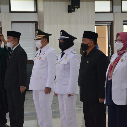 Jelang Pergantian Tahun, Bupati Zaki Lantik 312 Pejabat Struktural dan Fungsional