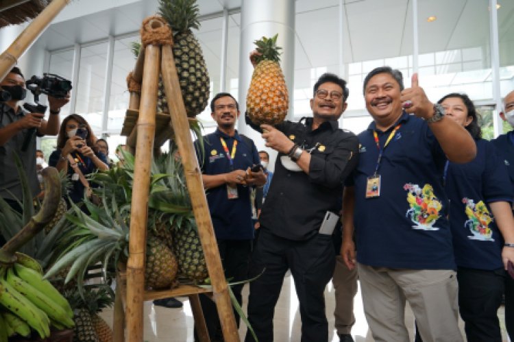 Sumber Kementan RI, Menteri Syahrul Yasin Limpo di Jambore Hortikultura - Produk Buah dan Sayur Indonesia Didorong Tembus Mancanegara