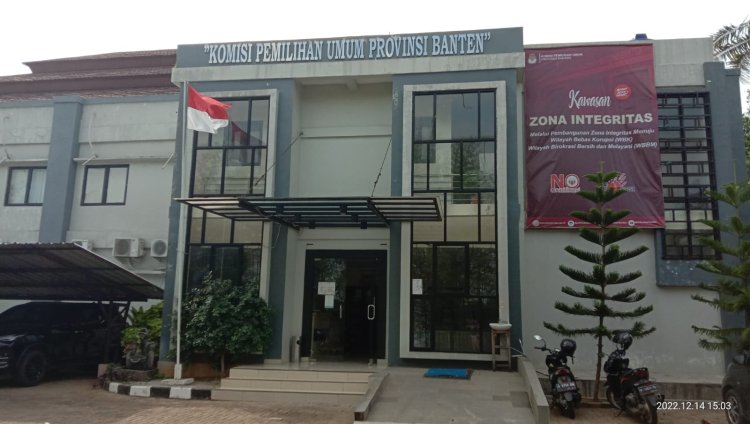 Kantor KPU Provinsi Banten/ Geri - Kursi DPRD dan Dapil Provinsi Banten Ditambah