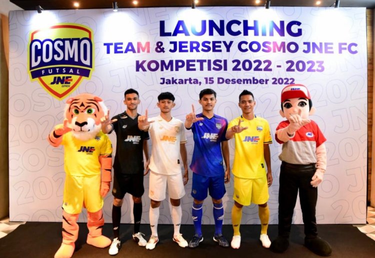 Peluncuran Jersey dan Maskot Cosmo JNE Futsal Club - Hadapi Liga Futsal Profesional JNE Resmi Dukung Cosmo Futsal Tim