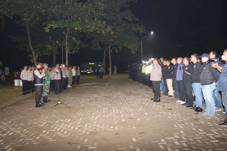 Ratusan Personel TNI dan Polri Gelar Patroli Skala Besar Malam Akhir Pekan di Kota Tangerang dan Tangsel