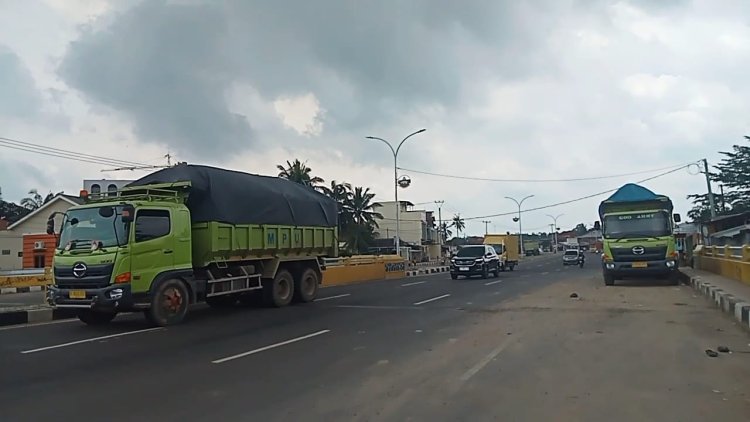 Belum Zero Odol, Dishub Kota Serang Kewalahan Tangani Lalulintas Truk Besar