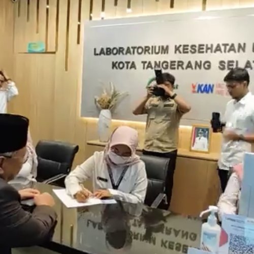 Laboratorium Kesehatan Kota Tangsel Diresmikan Dengan Fasilitas Lebih Lengkap