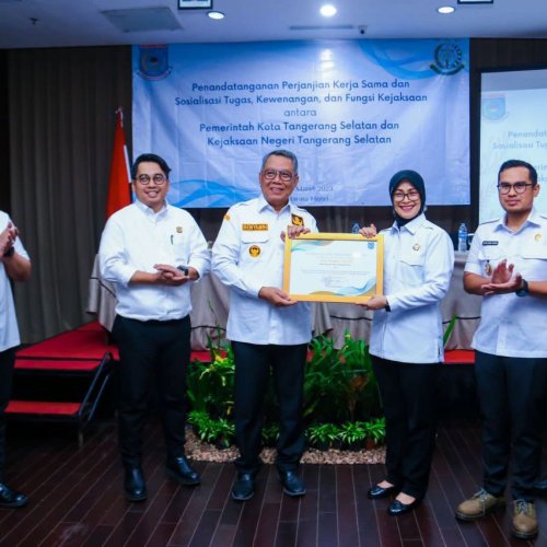 Pemkot Tangsel Mendapat Pendampingan Hukum Kejaksaan Negeri, Poin-Poin Ini Dikerjasamakan