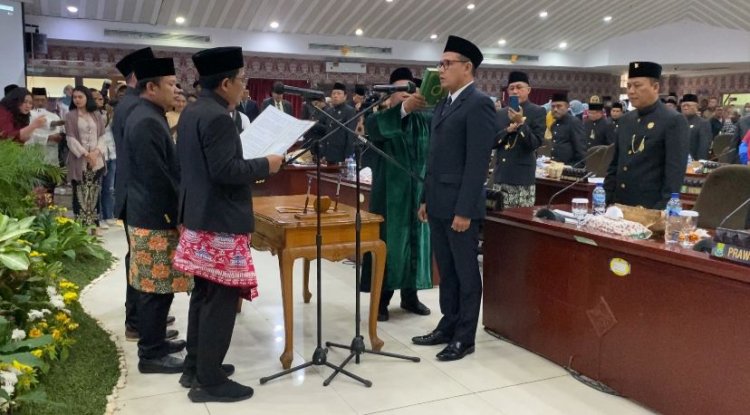 Ketua DPC Gerindra Dilantik Jadi Anggota Dewan PAW