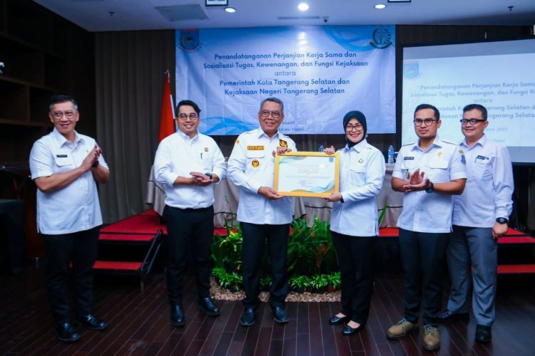 Pemkot Tangsel Mendapat Pendampingan Hukum Kejaksaan Negeri, Poin-Poin Ini Dikerjasamakan