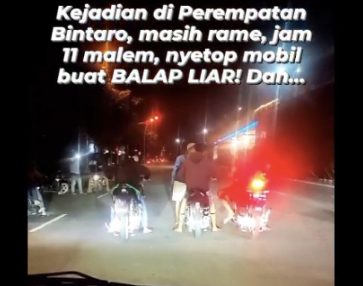 Tutup Jalan untuk Balapan Liar, Dua Remaja Diamankan