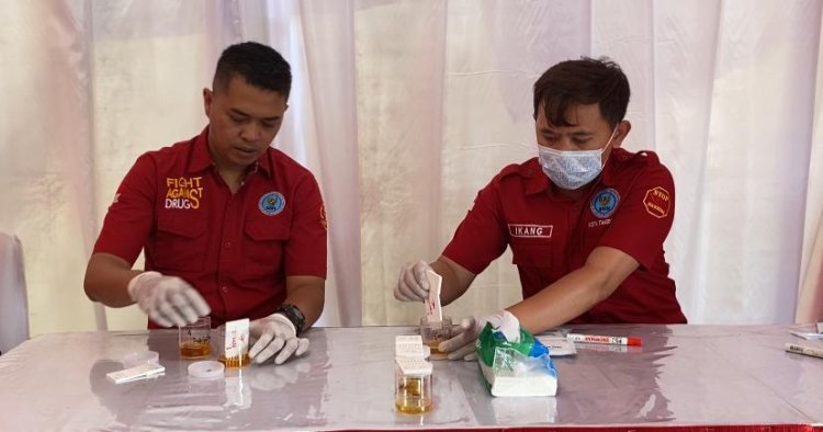 Ratusan Sopir Bus Angkutan Lebaran Dites Narkoba