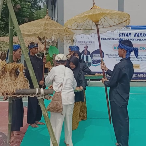 SMAN1 Rangkasbitung Gelar Proyek P5 Usung Kearifan Lokal Lebak