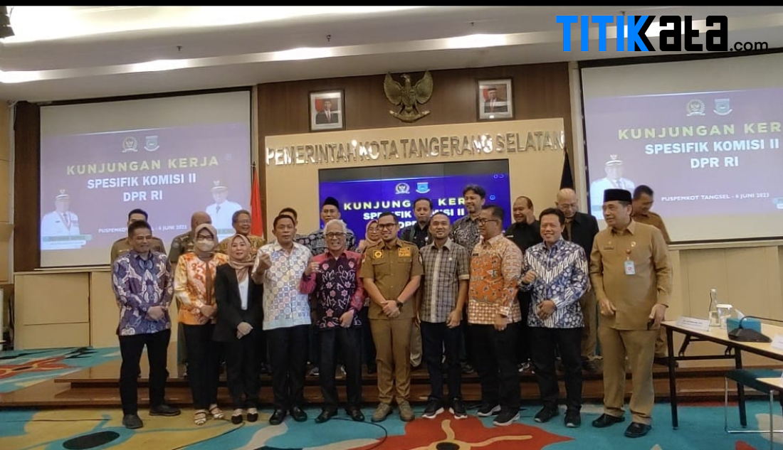 Bahas Kesiapan Pemilu 2024, Komisi II DPR RI Lakukan Kunker ke Tangsel