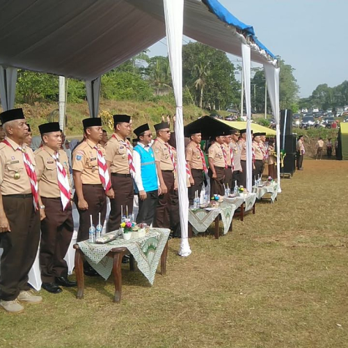 Bumi Perkemahan Tanah Merah Pandeglang Ramai Kegiatan Pramuka Wirakarya 2023