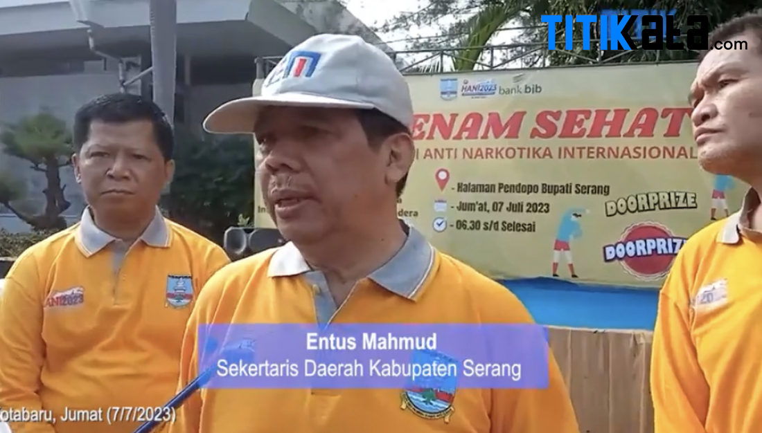 Pemkab Serang Serukan Perang Terhadap Narkoba
