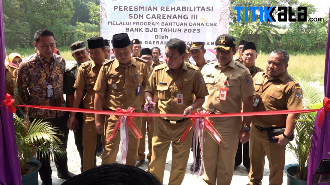 Sempat Rusak Berat, SDN Carenang III Kabupaten Tangerang Direhabilitasi