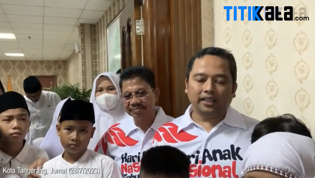 Kantor Wali Kota Tangerang Diserbu Anak-anak Sampai Duduki Kursi Wali Kota