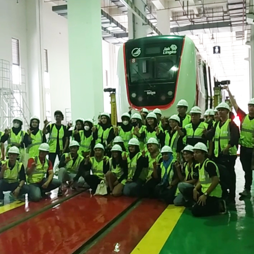 Pelajar dan Mahasiswa Dikenalkan LRTJ, Dukung Penggunaan Transportasi Publik