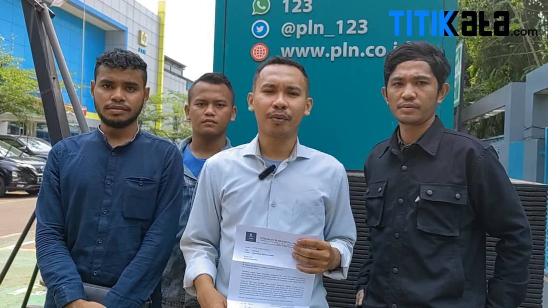 Mahasiswa Tangerang Surati PLN Banten, Meminta Transparansi