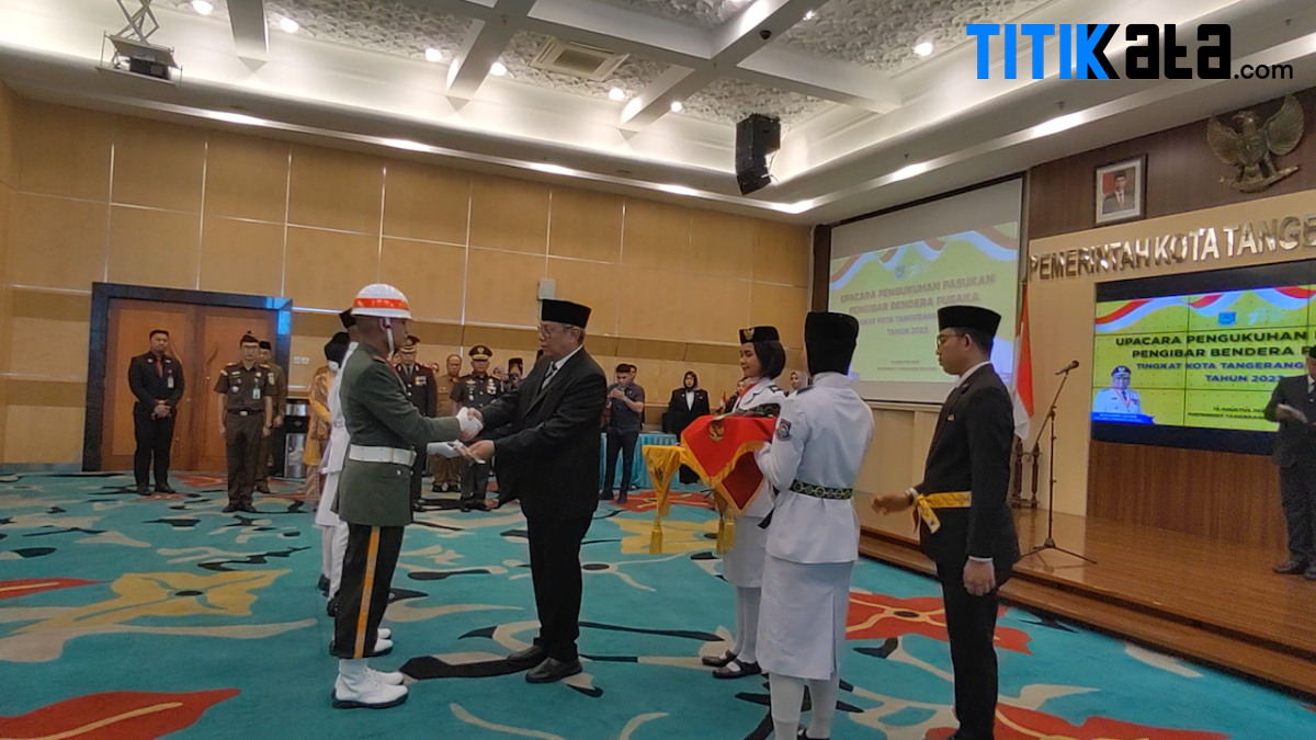 50 Anggota Paskibraka Tangsel Dikukuhkan