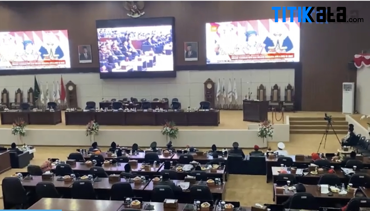 Mendengarkan Pidato Kenegaraan Presiden, DPRD Banten Gelar Rapat Paripurna