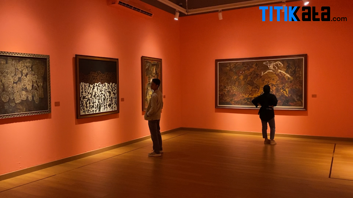Suasana Piknik Tahun 70-an Dihadirkan Dalam Pameran di Galeri Nasional Indonesia