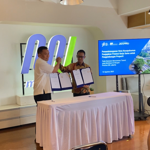MRT Jakarta dan Jakpro Jalin Kerjasama Pengembangan Properti Kawasan Transit