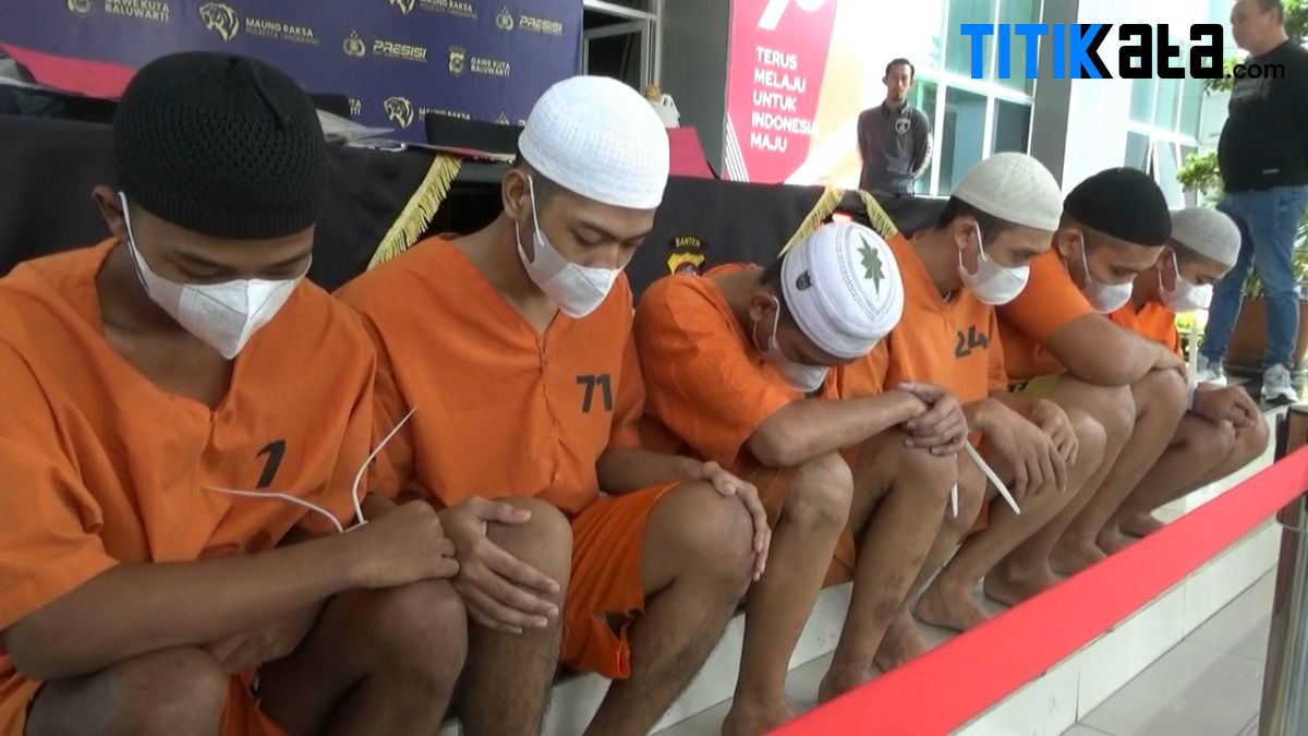 13 Pelaku Tawuran Diamankan Polisi, Barang Bukti Sajam dan Air Keras Turut Disita