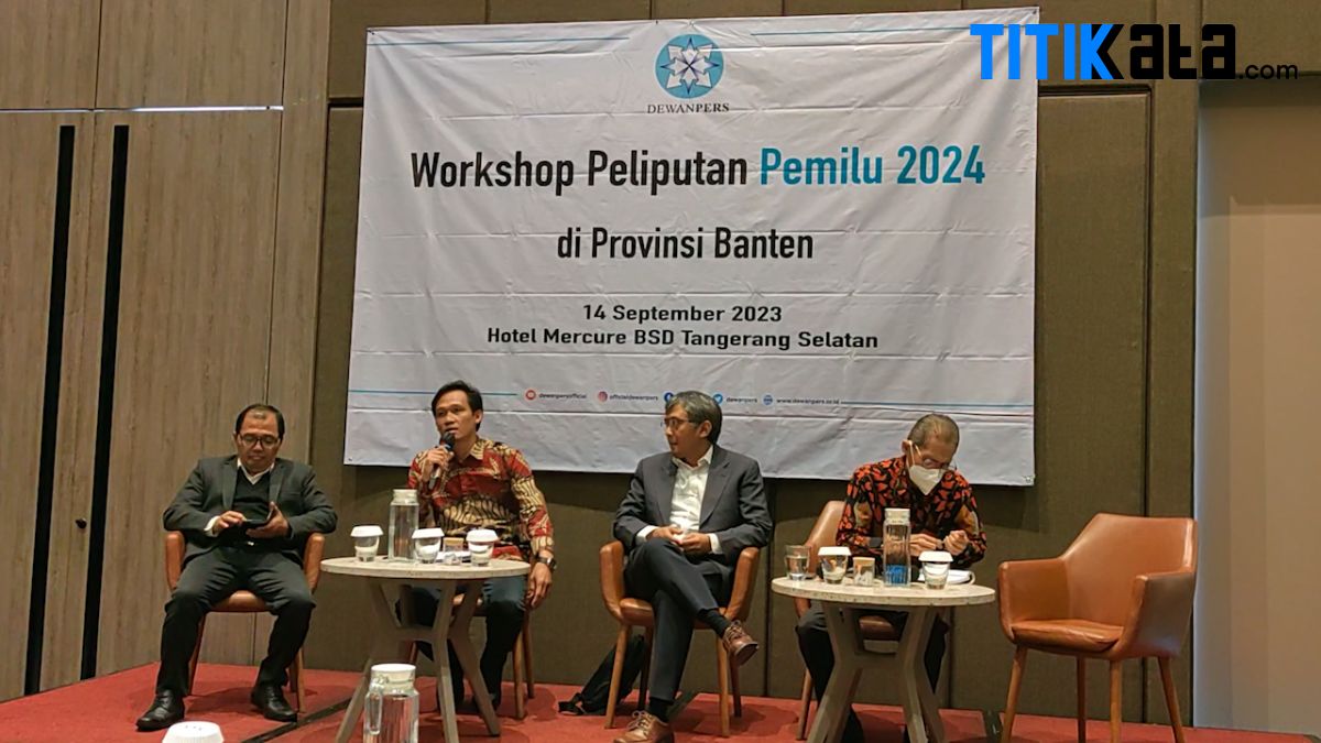 Dewan Pers Beri Panduan Peliputan Pemilu ke Seluruh Media di Banten