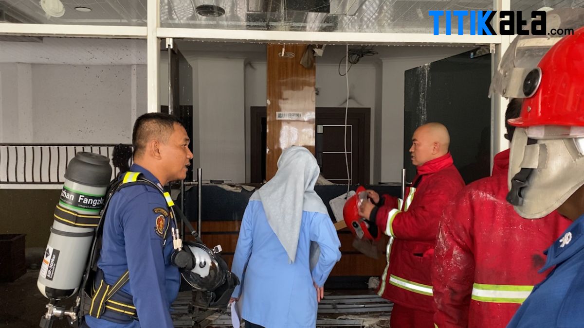 Tiga Ruang Fraksi DPRD Banten Ludes Terbakar