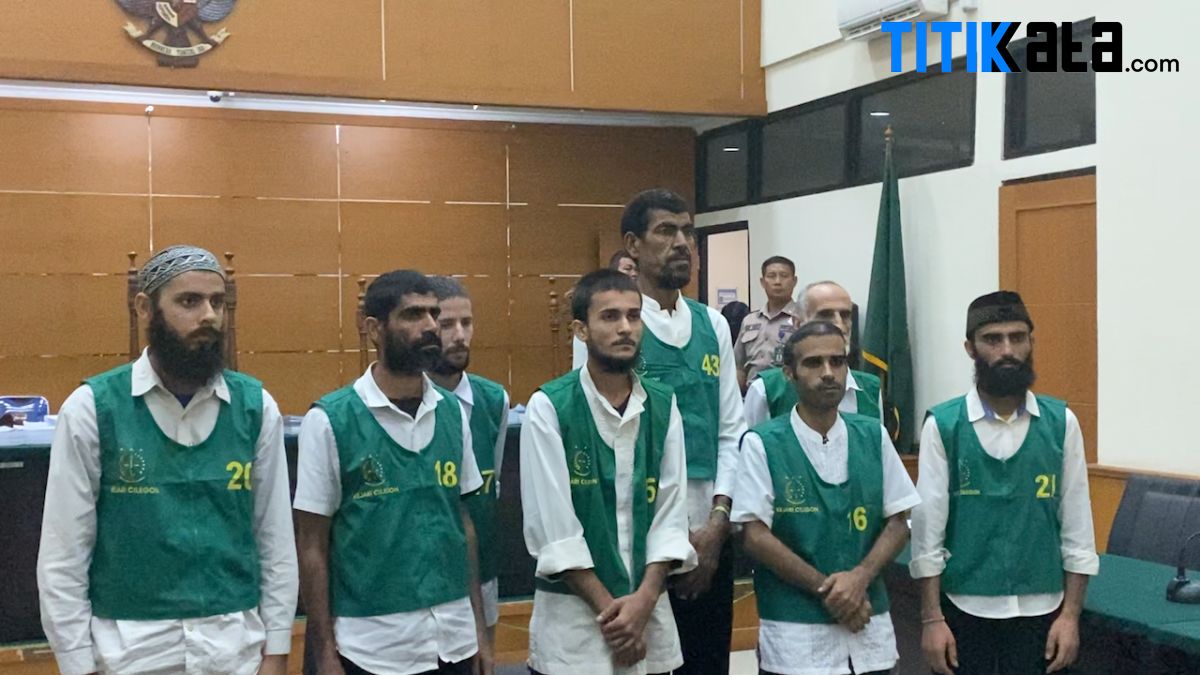 7 WN Iran Penyelundup 319 Kg Sabu Dituntut Hukuman Mati