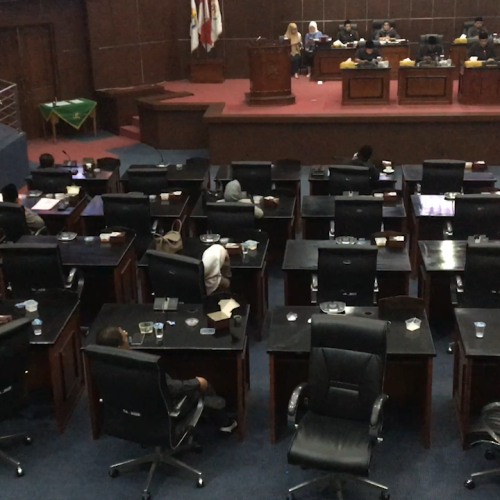Paripurna Pengumuman Pengunduran Wakil Wali Kota Serang Batal, Peserta Sidang Tidak Kuorum