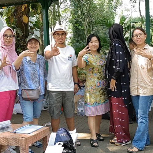 Ke Warga BSD, Pilar Saga Minta Warga Tangsel Tidak Alergi ke Bank Sampah