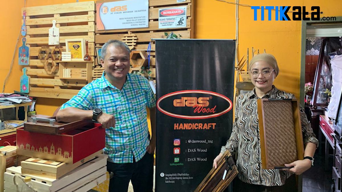 Sulap Sisa Kayu Jadi Kerajinan Tangan, Dosen asal Tangerang Mendulang Cuan Gede