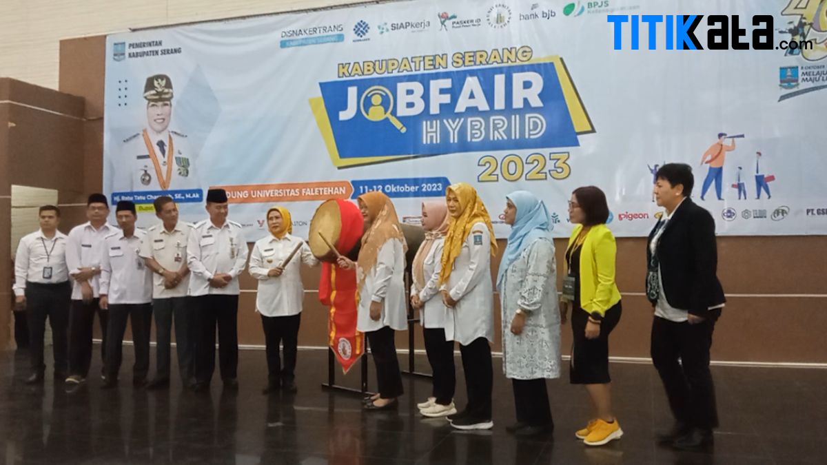 Tingkat Pengangguran Tinggi, Pemkab Serang Gelar Pameran Bursa Kerja