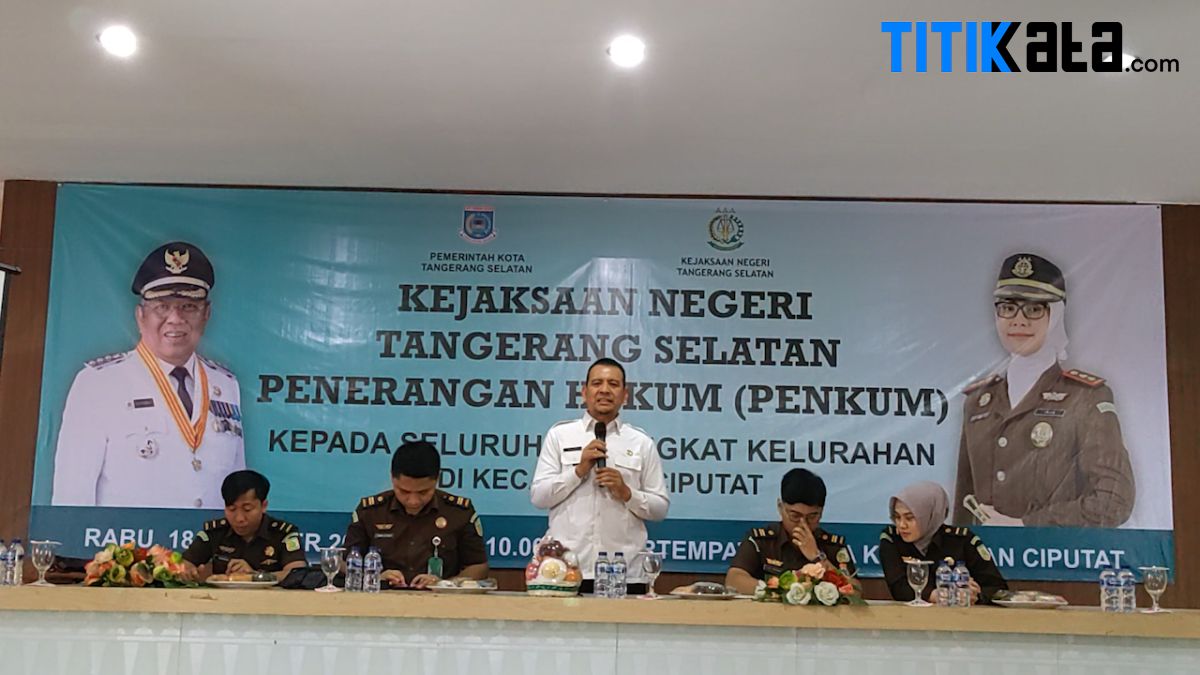 Kejari Tangsel Tekankan Netralitas ASN di Pemilu 2024