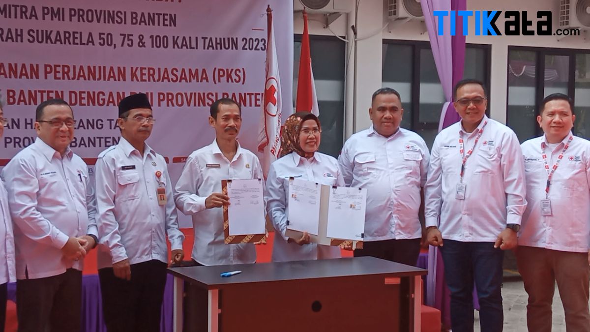 PMI Banten Luncurkan Program Sahabat PMI, Pendonor Darah Aktif Dapat Apresiasi
