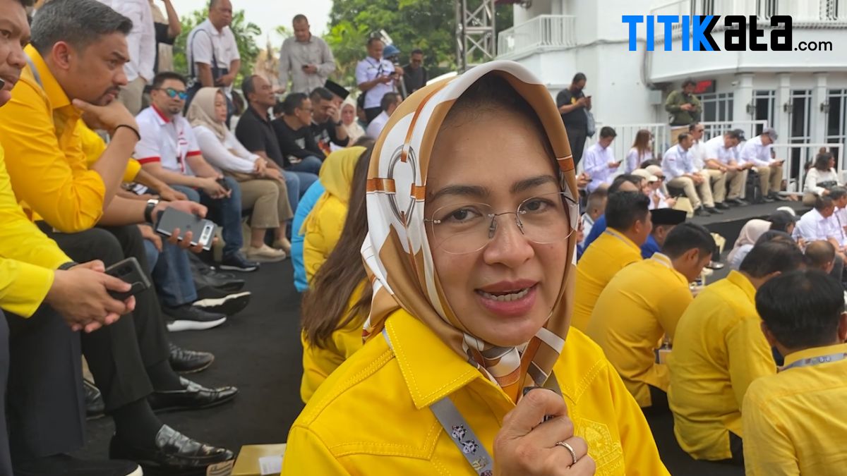 Airin Mengantar Pendaftaran Prabowo-Gibran ke KPU