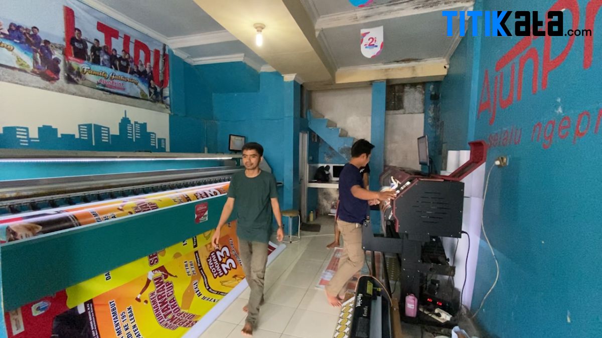 Ketiban Untung Media Kampanye, Pengusaha Percetakan di Lebak Tembus Omzet Rp5,2 Miliar