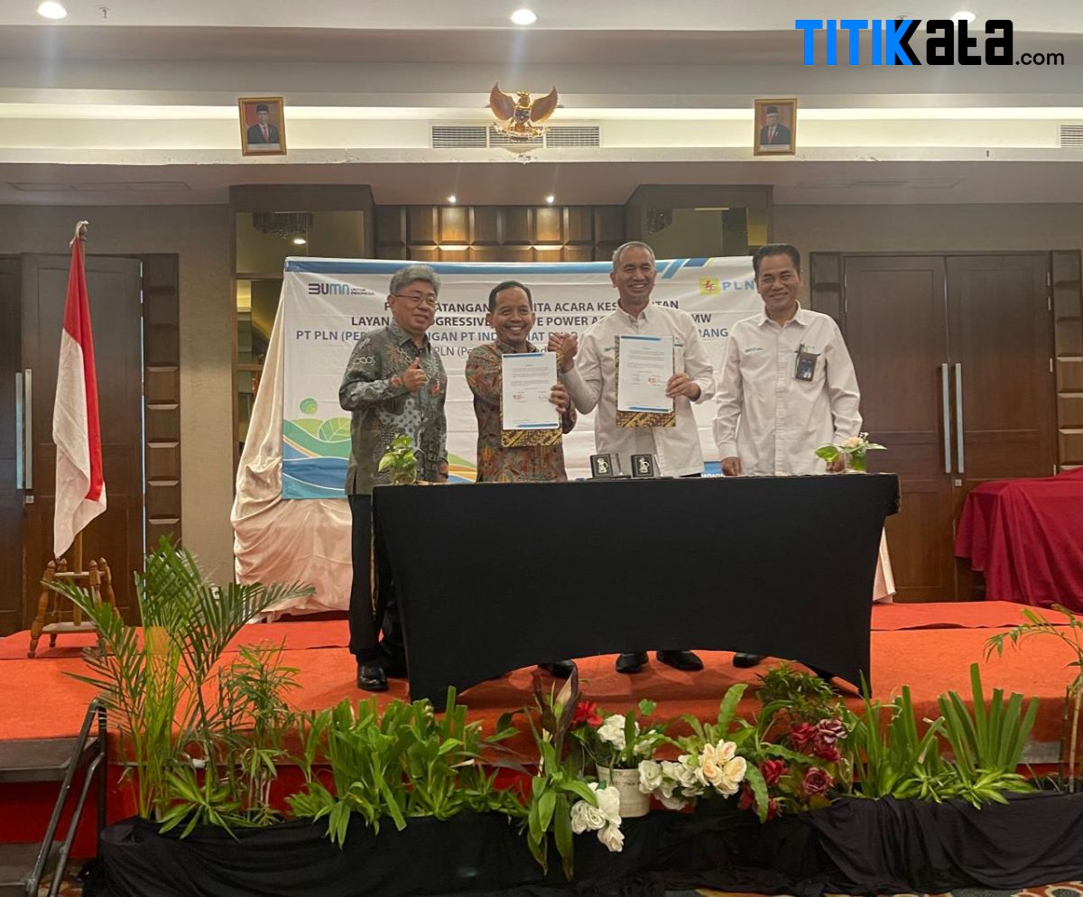 Indah Kiat Pulp & Paper Dapat Layanan Progressive Captive Power Acquisition Dari PLN UID Banten.