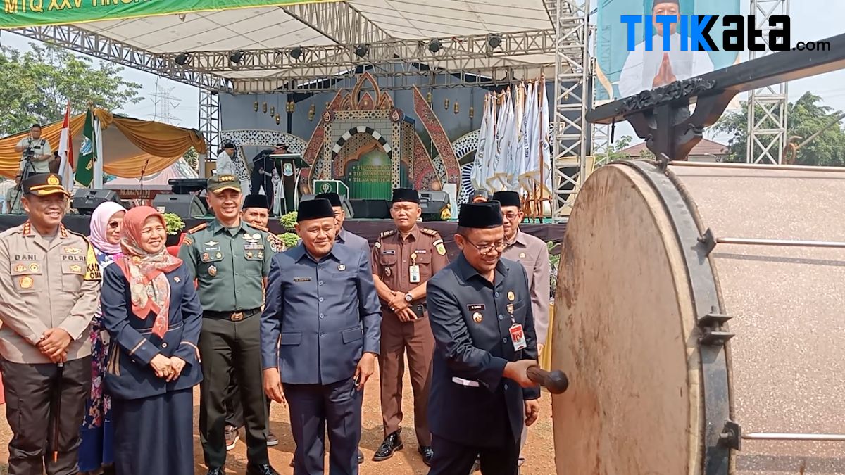 Pj Wali Kota Bekasi Resmi Membuka MTQ ke-25, Titip Pesan Begini
