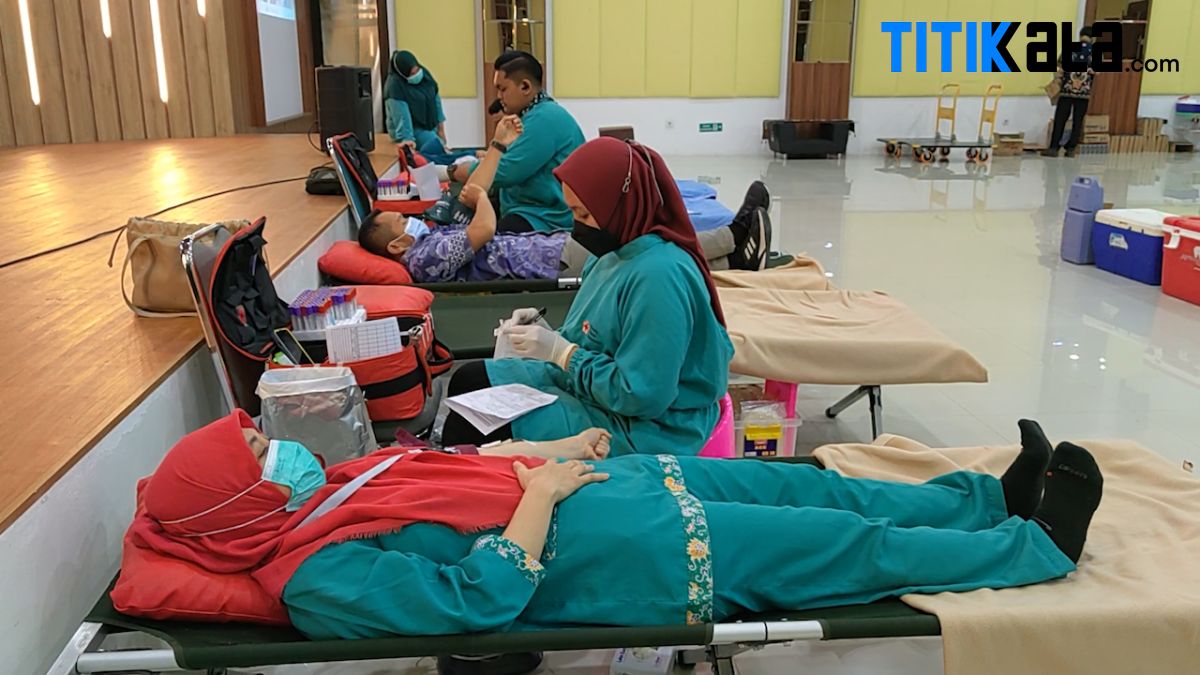 Peringati HUT ke-15 Tangsel dan HKN ke-59, RSU Tangsel Gelar Donor Darah