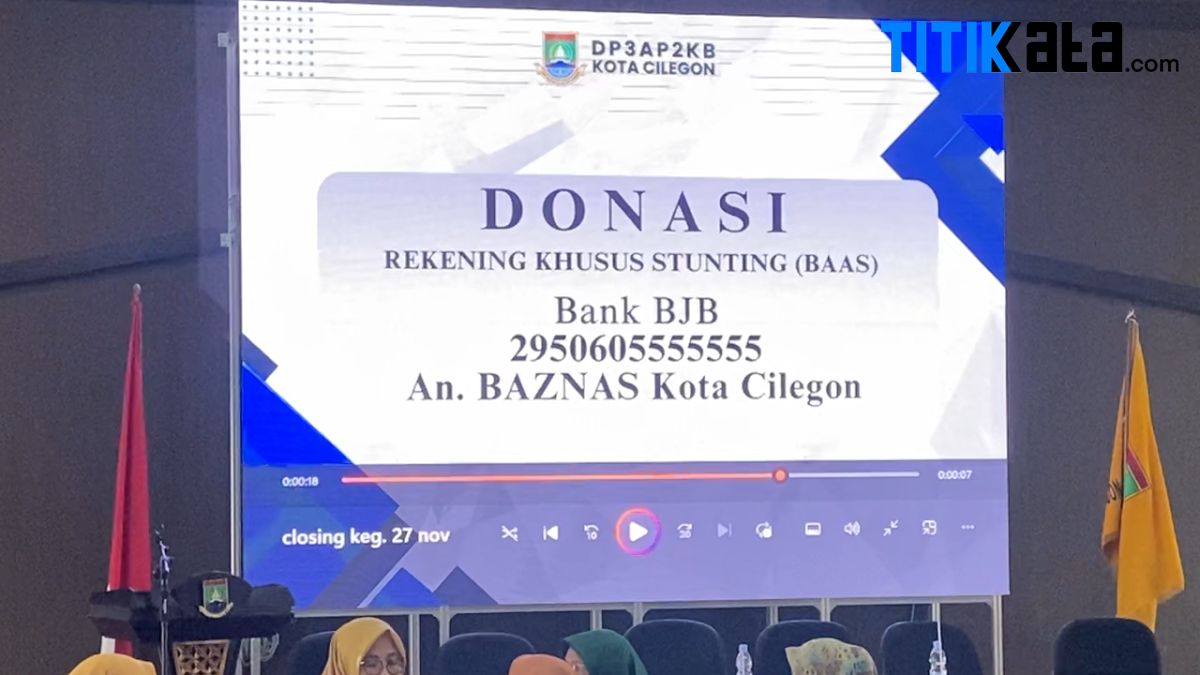Angka Stunting di Kota Cilegon Tembus 944 Kasus, Utamanya Disebabkan Pola Asuh Keliru