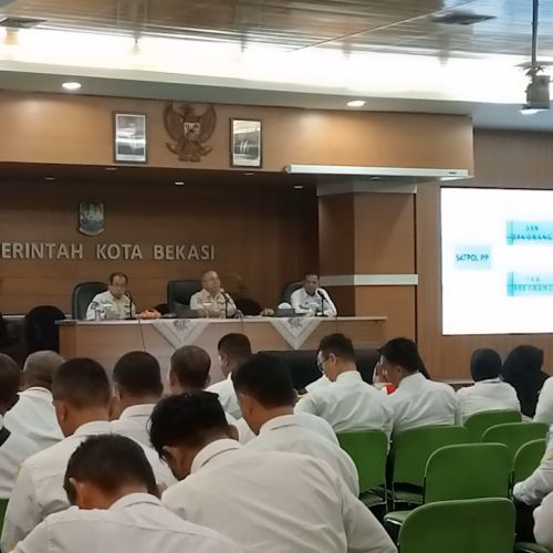 Profesi Diklat PPNS Satpol PP Kota Bekasi Lakukan Studi Kerja Tahun 2023