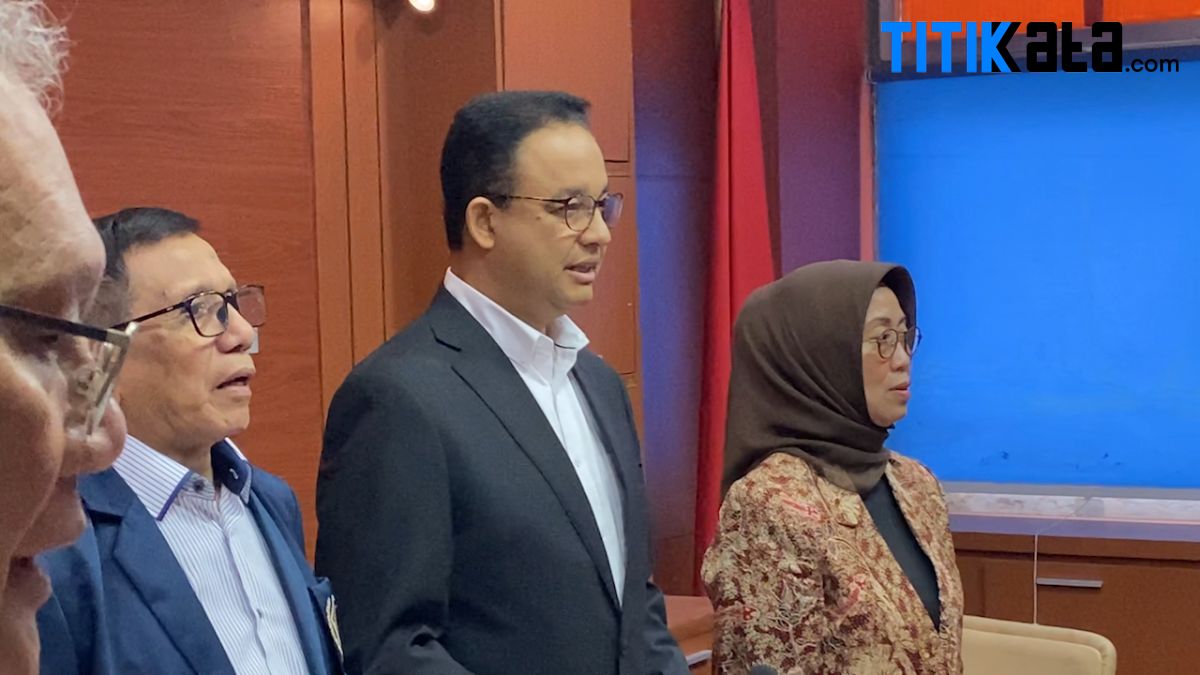 Anies Baswedan Sebut Kedepankan Gagasan saat Hadiri Dialog Pers PWI Pusat