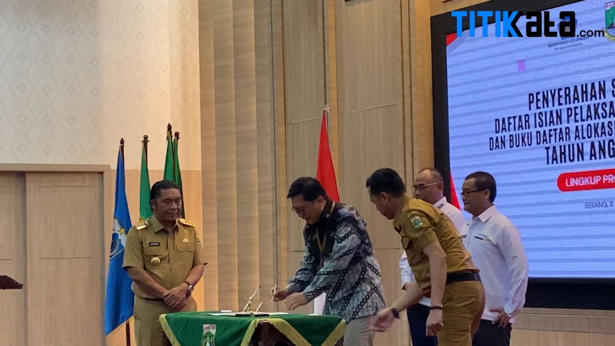 DIPA dan TKD Tahun Anggaran 2024 Diserahkan, Pj Gubernur Banten: Segera Laksanakan