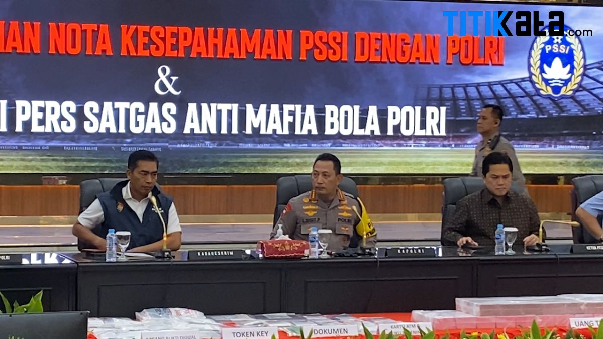 Satgas Anti Mafia Bola Dalami Keterlibatan Klub, Sikat Habis Praktik Judi Online