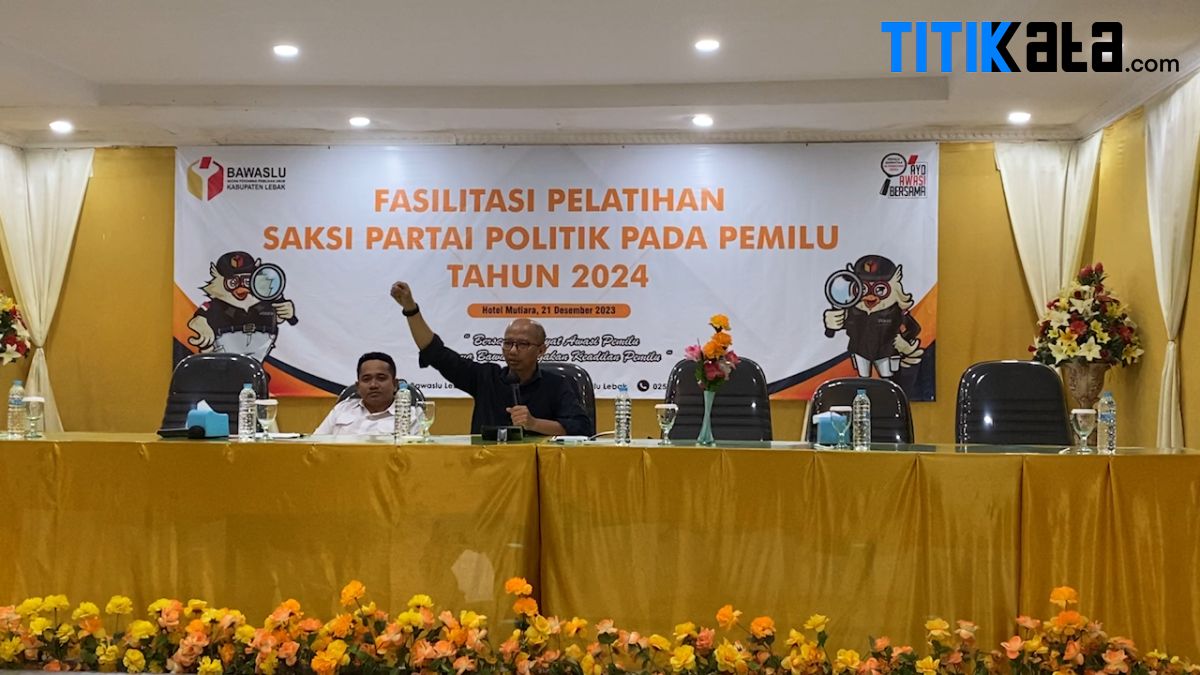 Saksi Parpol di Lebak Dibekali Pelatihan, Agar Paham Kerja Teknis di TPS